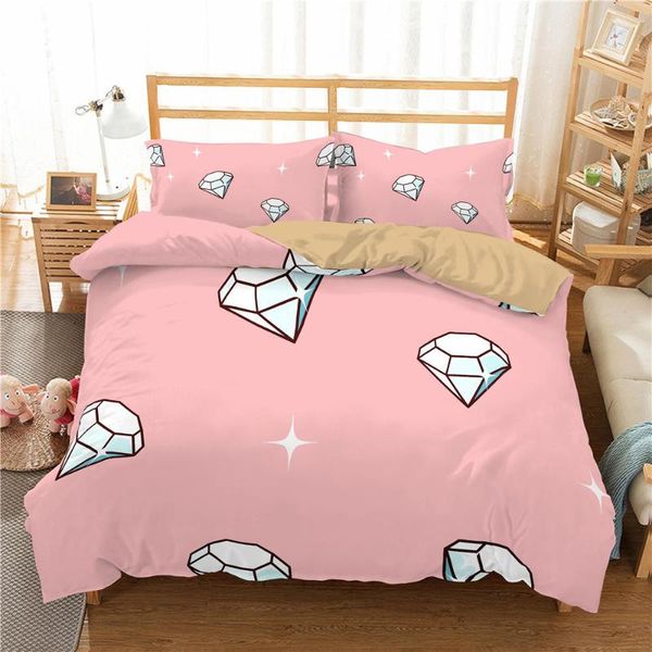 print comforter bedding set diamond pattern home textiles luxury twin single size duvet cover pillowcase sets
print comforter bedding set diamond pattern home textiles luxury twin single size duvet cover pillowcase sets