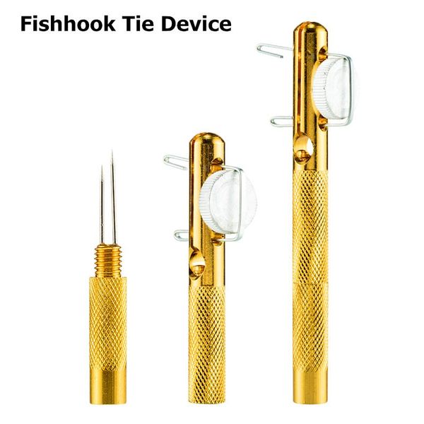 aluminum alloy fishing hook tier double-headed needle knots tie line knotter fishhook device practical hooks
aluminum alloy fishing hook tier double-headed needle knots tie line knotter fishhook device practical hooks
