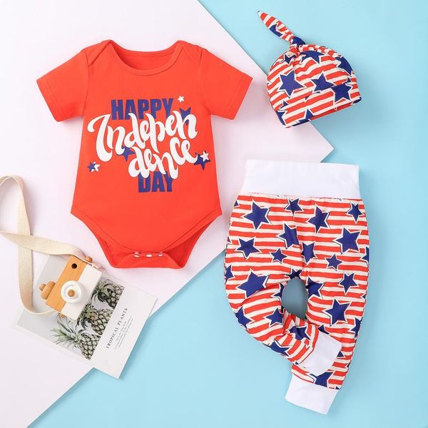 clothing sets independence day born infant baby clothes letter 4th-of-july romper star stripe pants hat children's, White
clothing sets independence day born infant baby clothes letter 4th-of-july romper star stripe pants hat children's, White