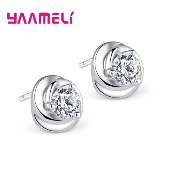 sweet small stud earrings 925 silver shining + austrian crystal claw settling flower design pierced ear jewellery, Golden;silver
sweet small stud earrings 925 silver shining + austrian crystal claw settling flower design pierced ear jewellery, Golden;silver