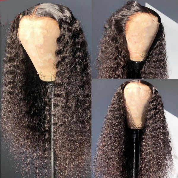 pre plucked soft deep wave long 26inch lace front synthetic hair wig kinky curly with baby hair 180%density heat resistant fiber, Black
pre plucked soft deep wave long 26inch lace front synthetic hair wig kinky curly with baby hair 180%density heat resistant fiber, Black
