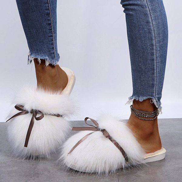 slippers winter fur slides female luxury fluffy flat shoes sandals women summer with warm flip flop non-slip home, Black
slippers winter fur slides female luxury fluffy flat shoes sandals women summer with warm flip flop non-slip home, Black