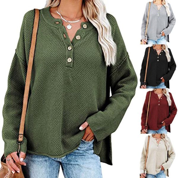 women's sweaters woman sweater pullovers winter autumn long sleeve v neck button knit casual loose bottoming jumper solid, White;black
women's sweaters woman sweater pullovers winter autumn long sleeve v neck button knit casual loose bottoming jumper solid, White;black
