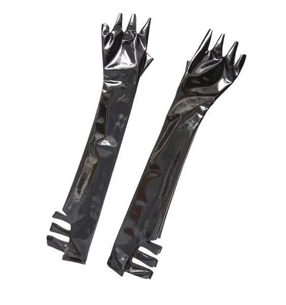 five fingers gloves woman mirror pvc latex faux leather gauntlet hollow out maid appeal lesbian long cosplay costumes luvas, Blue;gray
five fingers gloves woman mirror pvc latex faux leather gauntlet hollow out maid appeal lesbian long cosplay costumes luvas, Blue;gray