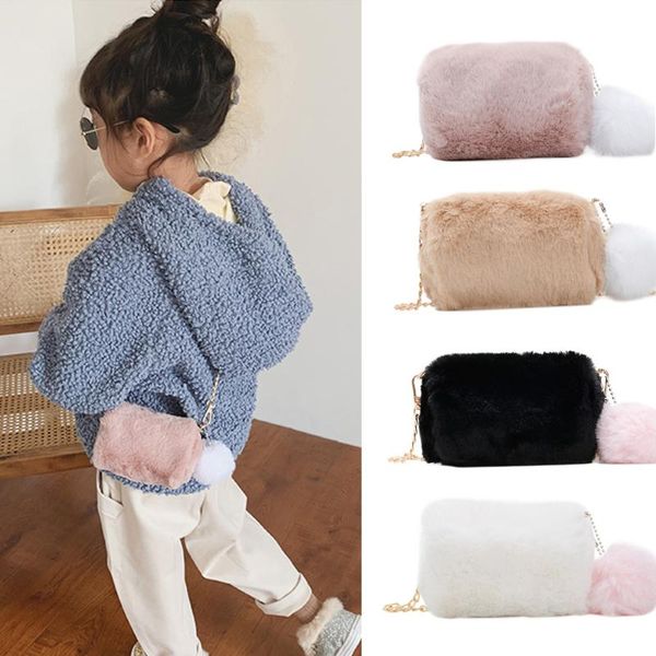 children's mini clutch bag 2021 autumn winter plush crossbody for kids girls small coin pouch baby purses money purse, White
children's mini clutch bag 2021 autumn winter plush crossbody for kids girls small coin pouch baby purses money purse, White