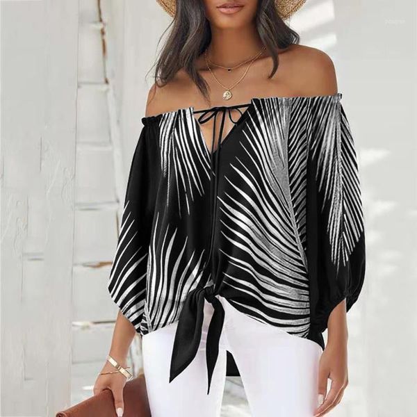 women's blouses & shirts elegant lace-up bowknot chic summer vintage floral print boho women off shoulder lantern sleeve blusa, White
women's blouses & shirts elegant lace-up bowknot chic summer vintage floral print boho women off shoulder lantern sleeve blusa, White