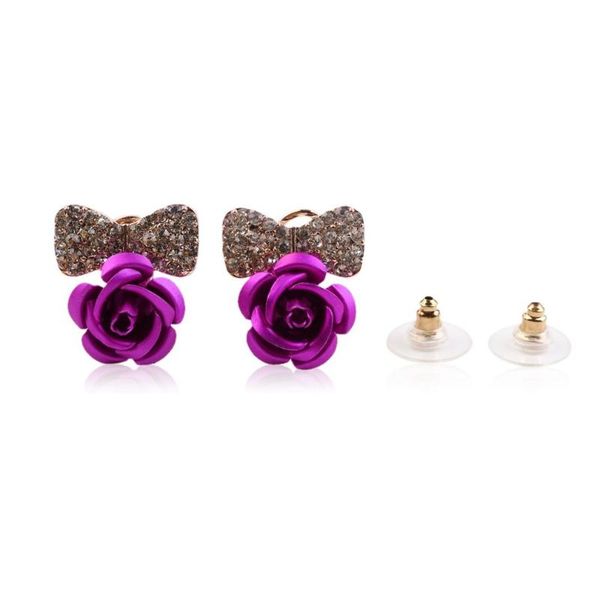 fashionable unique women ear stud earrings rhinestone bow jewelry elegant sweet cute rose glitters rhinestones, Golden;silver
fashionable unique women ear stud earrings rhinestone bow jewelry elegant sweet cute rose glitters rhinestones, Golden;silver