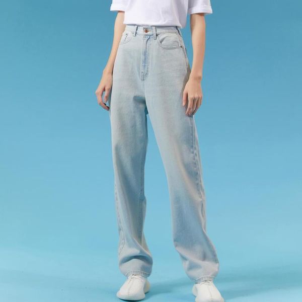 women's jeans metersbonwe straight loose for women 2021 spring chic denim pants waight harem 757578, Blue
women's jeans metersbonwe straight loose for women 2021 spring chic denim pants waight harem 757578, Blue