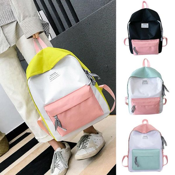 outdoor bags 2021 est ladies patchwork color backpack women canvas travel bookbag collage school bag laprucksack for teenage girl
outdoor bags 2021 est ladies patchwork color backpack women canvas travel bookbag collage school bag laprucksack for teenage girl