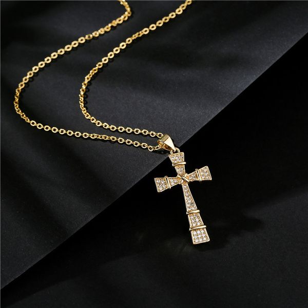 fashion hip hop cross pendant necklace religious personality jewelry couple accessories, Silver
fashion hip hop cross pendant necklace religious personality jewelry couple accessories, Silver