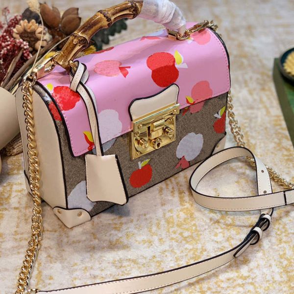 designers crossbody bag women fruit letter printing metallic hasp bamboo joint fashion chain bag 2 colors with box
designers crossbody bag women fruit letter printing metallic hasp bamboo joint fashion chain bag 2 colors with box