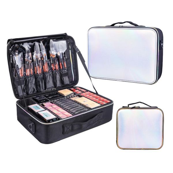 professional cosmetic bag portable partition large capacity beauty makeup case bags & cases
professional cosmetic bag portable partition large capacity beauty makeup case bags & cases