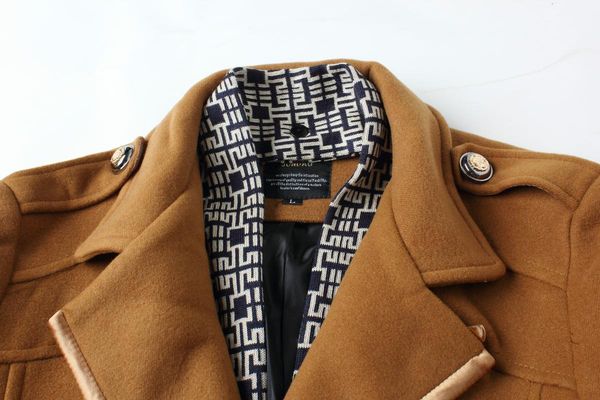 men's jackets windbreaker slimming pure colored wool coat short man lapel fw2j, Black;brown
men's jackets windbreaker slimming pure colored wool coat short man lapel fw2j, Black;brown