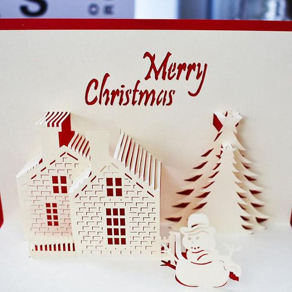 greeting cards 3d creative -up christmas party invitation folding type gift for friends stereo card
greeting cards 3d creative -up christmas party invitation folding type gift for friends stereo card