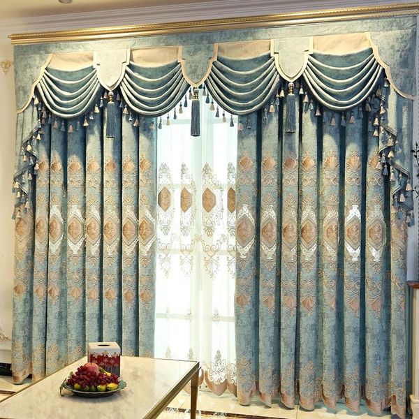 curtain & drapes luxury european style elegant high-end high-shading chenille embroidered classical curtains for living room bedroom
curtain & drapes luxury european style elegant high-end high-shading chenille embroidered classical curtains for living room bedroom