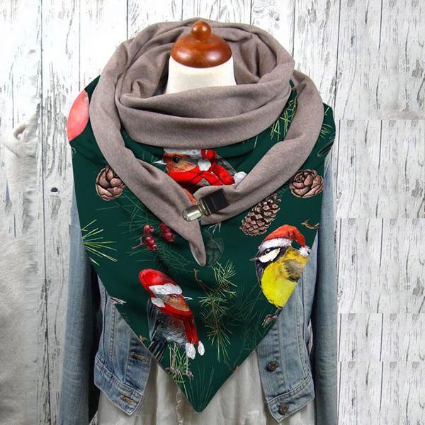 scarves 40# christmas printing buckle scarf women casual warm shawls soft wrap polyester elegant all-match, Blue;gray
scarves 40# christmas printing buckle scarf women casual warm shawls soft wrap polyester elegant all-match, Blue;gray