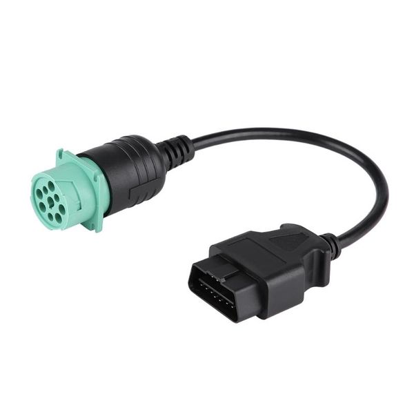 diagnostic tools truck cable 9 pin to 16 obd2 scanner adapter for cummins diesel engine
diagnostic tools truck cable 9 pin to 16 obd2 scanner adapter for cummins diesel engine