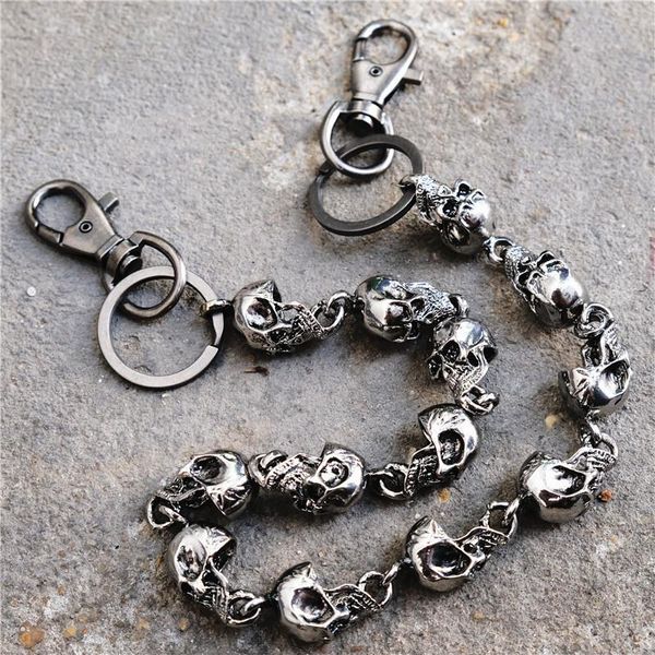 keychains gothic rock skull pants chains men's motorcyle keychain jean biker wallet belts chain charm trousers waist key accessories, Silver
keychains gothic rock skull pants chains men's motorcyle keychain jean biker wallet belts chain charm trousers waist key accessories, Silver