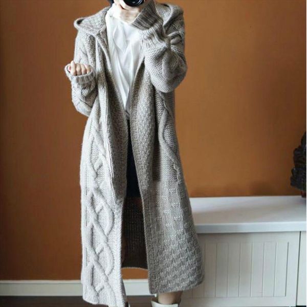 fashion korean twist knitted long womens sweater cardigans women loose hooded coat woman solid casual open stitch coats mujer, White;black
fashion korean twist knitted long womens sweater cardigans women loose hooded coat woman solid casual open stitch coats mujer, White;black