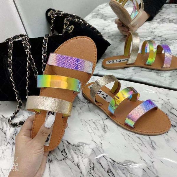 slippers leisure fashion novelty women low flat with slip-on slides outside casual mixed colors sewing shoes, Black
slippers leisure fashion novelty women low flat with slip-on slides outside casual mixed colors sewing shoes, Black