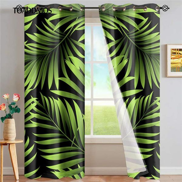 curtain & drapes toaddmos tropical palm tree printed thermal insulated grommet green soundproof european style window blackout curtains
curtain & drapes toaddmos tropical palm tree printed thermal insulated grommet green soundproof european style window blackout curtains