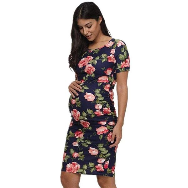 maternity dresses short sleeve dress printed pregnant clothes floral clothing women summer long, White
maternity dresses short sleeve dress printed pregnant clothes floral clothing women summer long, White