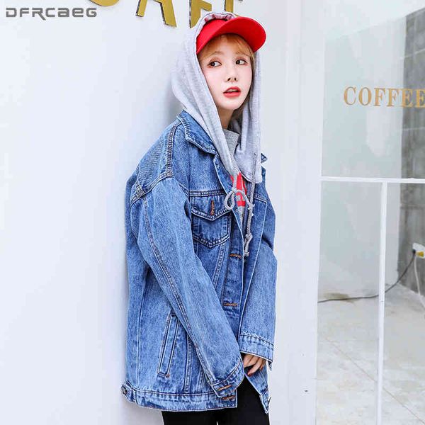 women's jackets harajuku autumn winter boyfriend denim jacket women casual single breasted jaqueta jeans hoodies coats spliced cas, Black;brown
women's jackets harajuku autumn winter boyfriend denim jacket women casual single breasted jaqueta jeans hoodies coats spliced cas, Black;brown