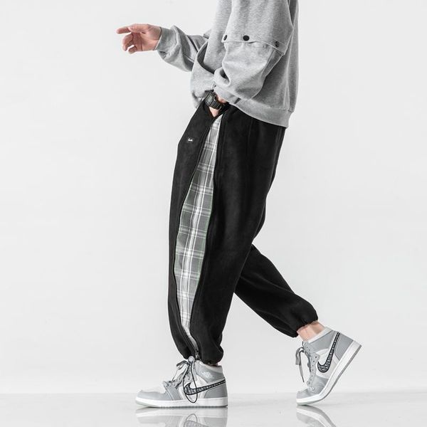 men's pants, Black