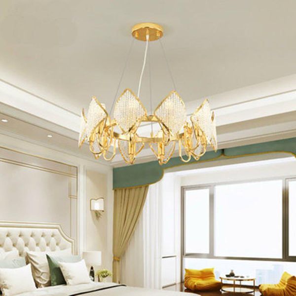 pendant lamps modern light luxury crystal chandelier creative personality nordic living room duplex building model hall lamp
pendant lamps modern light luxury crystal chandelier creative personality nordic living room duplex building model hall lamp