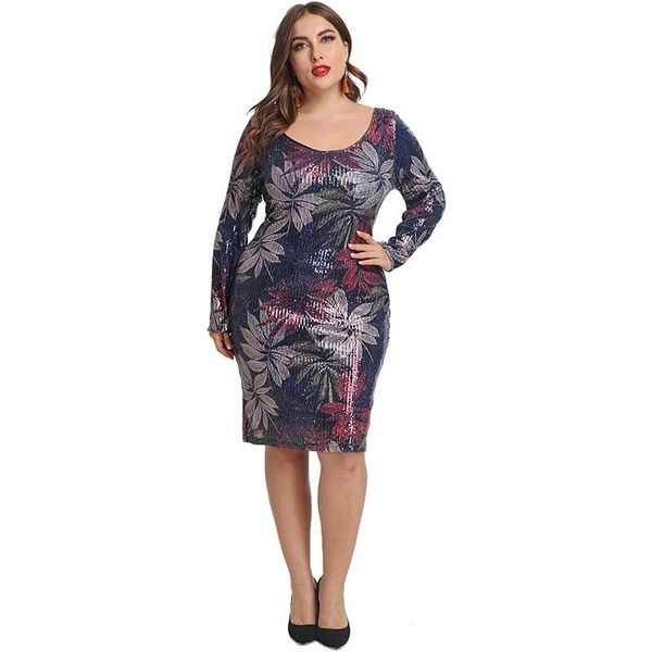 casual dresses women's dress plus size 5xl 2021 fashion female long sleeve leaves sequined bodycon pencil cocktail club ladies, Black;gray
casual dresses women's dress plus size 5xl 2021 fashion female long sleeve leaves sequined bodycon pencil cocktail club ladies, Black;gray