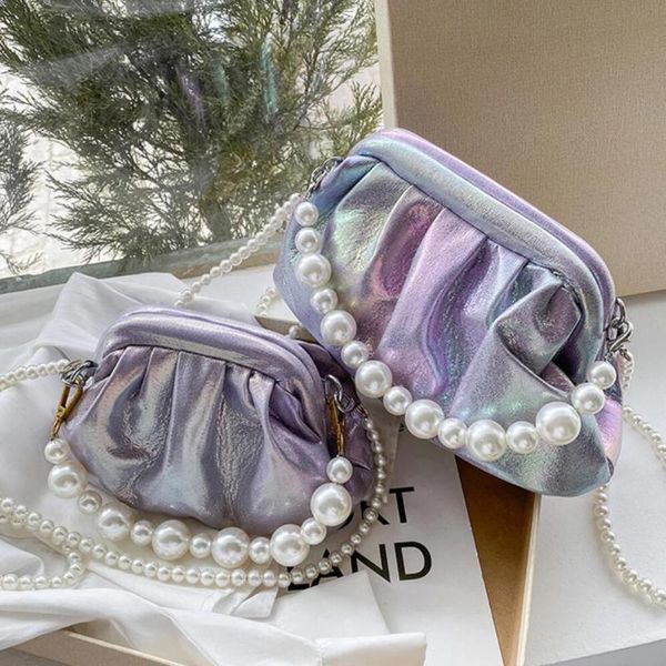 evening bags gradient pleated pearl tote bag 2021 summer quality soft pu leather women's designer handbag luxury shoulder messenger
evening bags gradient pleated pearl tote bag 2021 summer quality soft pu leather women's designer handbag luxury shoulder messenger