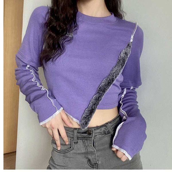 yoga outfits women slim outdoor running long sleeve round neck fashion splicing irregular navel exposed t-shirt personalized fitness top, White;red
yoga outfits women slim outdoor running long sleeve round neck fashion splicing irregular navel exposed t-shirt personalized fitness top, White;red