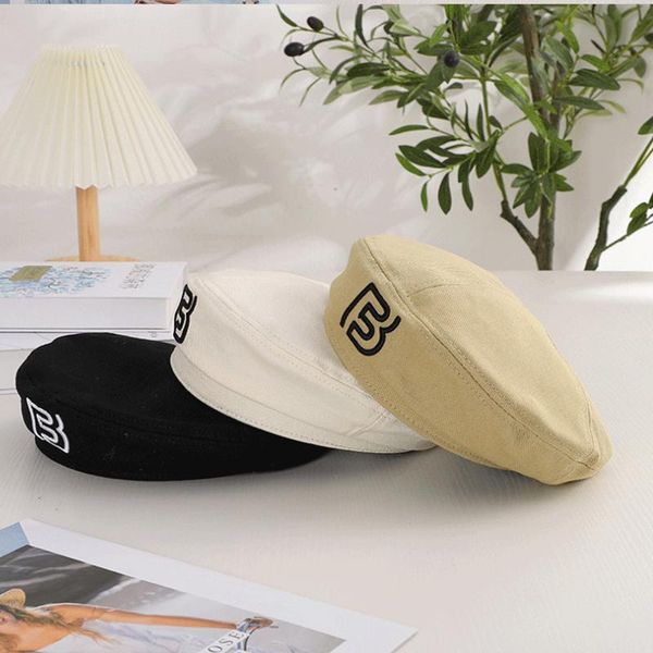 berets 2021 autumn winter woman hat fashion letter white beret patch hats vintage male french three color soft cap, Blue;gray
berets 2021 autumn winter woman hat fashion letter white beret patch hats vintage male french three color soft cap, Blue;gray