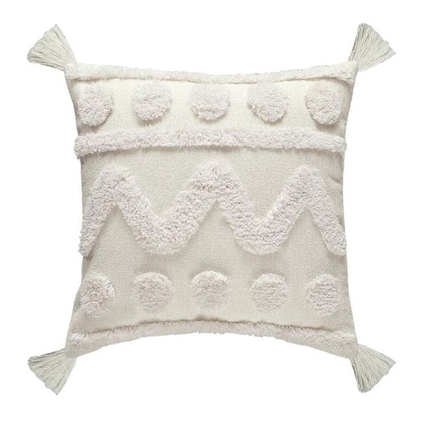 pillow case nordic boho minimalist white throw wave striped tufted textured decorative square cushion cover with tassels
pillow case nordic boho minimalist white throw wave striped tufted textured decorative square cushion cover with tassels