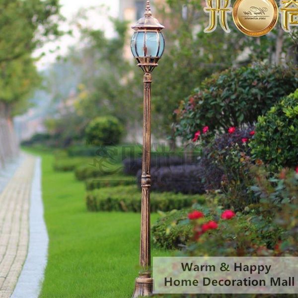 lawn lamps high pole outdoor lighting garden light post vintage street lamp spot exterieur led jardin aluminum made bronze color h1.8m
lawn lamps high pole outdoor lighting garden light post vintage street lamp spot exterieur led jardin aluminum made bronze color h1.8m
