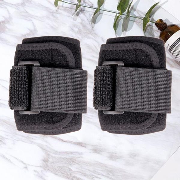 2pcs durable elbow brace strap band relieves tendonitis and forearm pain support braces for sports(black) & knee pads, Black;gray
2pcs durable elbow brace strap band relieves tendonitis and forearm pain support braces for sports(black) & knee pads, Black;gray