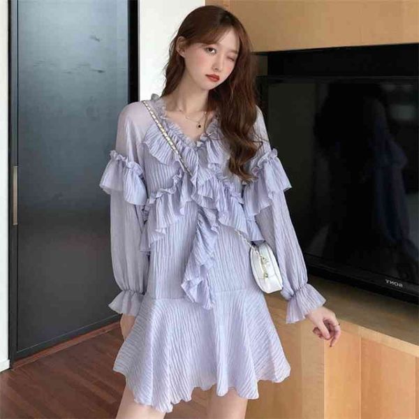 summer women's dress korean version loose solid color is thin and gentle wind long sleeve es gx293 210507, Black;gray
summer women's dress korean version loose solid color is thin and gentle wind long sleeve es gx293 210507, Black;gray