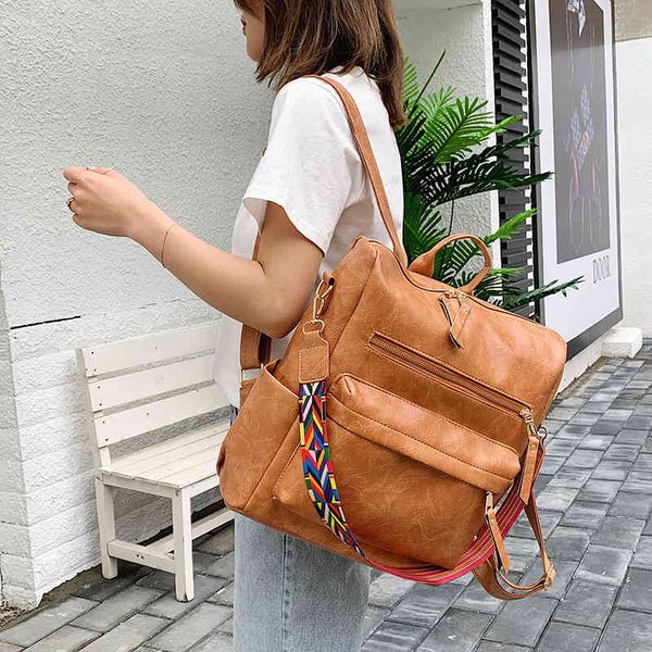 messenger bagswomen's fashion double backpack 2021 multi purpose portable single shoulder messenger bag korean pu schoolbag
messenger bagswomen's fashion double backpack 2021 multi purpose portable single shoulder messenger bag korean pu schoolbag