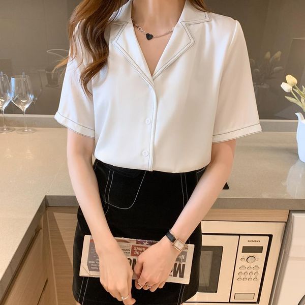 women's blouses & shirts coigarsam short sleeve shirt womens summer chiffon women white black 8303
women's blouses & shirts coigarsam short sleeve shirt womens summer chiffon women white black 8303