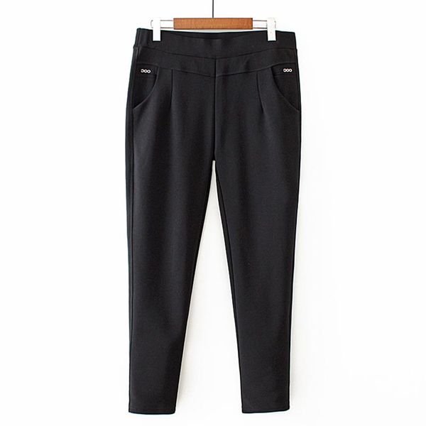 women's pants & capris winter women trousers stretch high waist loose plus size 5xl nelvet warm black harem female clothing, Black;white
women's pants & capris winter women trousers stretch high waist loose plus size 5xl nelvet warm black harem female clothing, Black;white