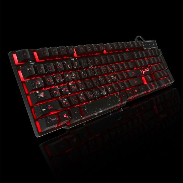 hxsj r8 wired gaming keyboard 104keys russian/english keybboard 3 colors led game with adjustable lighting#g30 lapreplacement keyboards
hxsj r8 wired gaming keyboard 104keys russian/english keybboard 3 colors led game with adjustable lighting#g30 lapreplacement keyboards