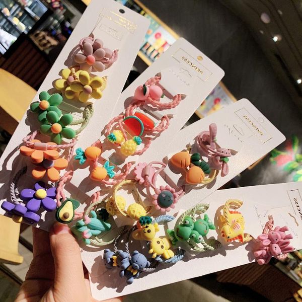 headdress creative cute fruit plant hair band set 5 simple for tying rubber children girls fashion women's accessories, Slivery;white
headdress creative cute fruit plant hair band set 5 simple for tying rubber children girls fashion women's accessories, Slivery;white