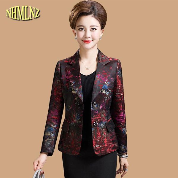 women's suits & blazers 2021 women autumn long-sleeved fashion suit coat slim print single-breasted temperament l-4xl wxy278, White;black
women's suits & blazers 2021 women autumn long-sleeved fashion suit coat slim print single-breasted temperament l-4xl wxy278, White;black