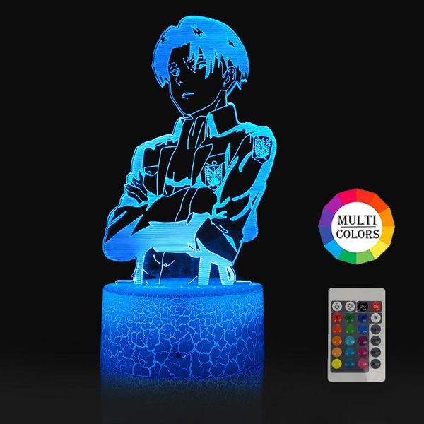 night lights attack on titan led light acrylic motion sensor usb bedroom 3d anime lamp manga figure for home room decor kids gift
night lights attack on titan led light acrylic motion sensor usb bedroom 3d anime lamp manga figure for home room decor kids gift