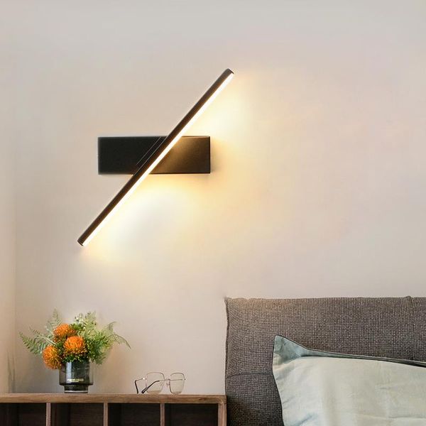 wall lamps led modern simple aluminum strip lamp rotatable adjustable angle for bedroom bedside living room aisle decorative lights
wall lamps led modern simple aluminum strip lamp rotatable adjustable angle for bedroom bedside living room aisle decorative lights