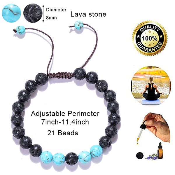 kimter volcanic lava stone bracelet adjustable braided rope bracelets essential oil diffuser elastic bangle for women men dhl m219f, Golden;silver
kimter volcanic lava stone bracelet adjustable braided rope bracelets essential oil diffuser elastic bangle for women men dhl m219f, Golden;silver