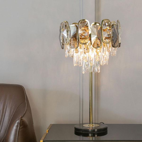 table lamps postmodern light luxury lamp european crystal living room model modern bedroom study bedside desk
table lamps postmodern light luxury lamp european crystal living room model modern bedroom study bedside desk