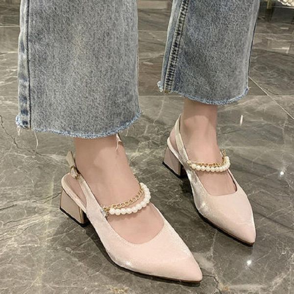 sandals elegant temperament high heel women's shoes spring and summer fashion pointed toe, Black
sandals elegant temperament high heel women's shoes spring and summer fashion pointed toe, Black