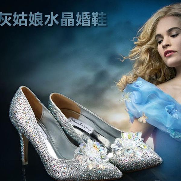 dress shoes woman wedding high heels rhinestone brand women pumps luxury pointed toe spring summer cinderella crystal sliver de, Black
dress shoes woman wedding high heels rhinestone brand women pumps luxury pointed toe spring summer cinderella crystal sliver de, Black