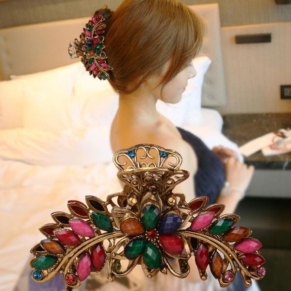 hair clips & barrettes korean version of the retro large clip female bath hairpin boutique headdress, Golden;silver
hair clips & barrettes korean version of the retro large clip female bath hairpin boutique headdress, Golden;silver